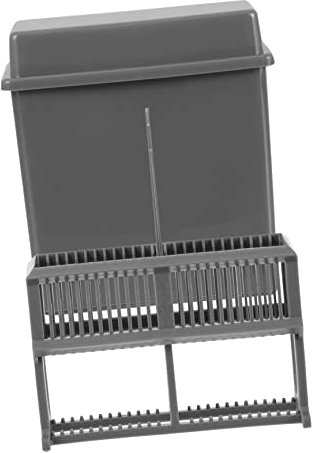 TOPPERFUN Mikroskop-objektträger-färbegestell Mit Schlitzdesign Aufbewahrungsgestell Für Mikroskopobjektträger Aus Kunststoff Färbegestell Und Labor