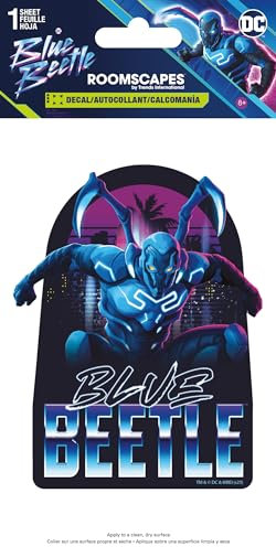 Blauer Käfer – 4 Farben Aufkleber – 4 x 8 – kein Polybeutel 4 Farben Aufkleber – 4 x 8 – kein Polybeutel