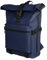 Mochila Viaje Cabina Avión, Hombre Mujer, Ordenador Portátil 17”, Medium Mochila Roll Top Enrollable Expandible, Impermeable, Trabajo Escuela Ciclismo Deporte, Azul