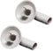 2pcs Air Conditioner Drain Outlet Connector External Unit Drain Hose Connector Elbow Fitting Easy Installation
