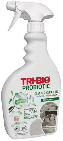 Probiotic 3 in 1 Multi Surface Bio Floor Kitchen Bathroom Cleaner Spray Tri-Bio 420ml