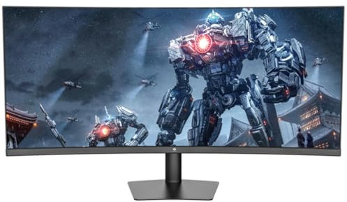 Z-Edge 38 Inch Ultrawide Curved Gaming Monitor 144Hz UWQHD+ 3840x1660 IPS Monitor 1ms MPRT, 21:9 Curved Screen, FreeSync, HDR10, Tilt/Swivel/Height Adjustable, HDMI DisplayPort