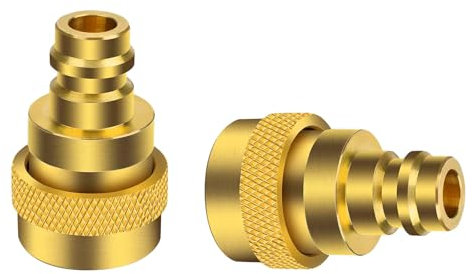 Low Car Side Quick Coupler Auto Air-conditioning Hose Adapter Fitting Connector Tool, R134A to R1234YF