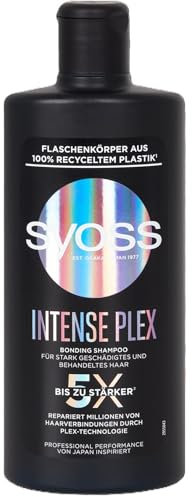 6er Pack - Syoss Bonding Shampoo - Intense Plex - für stark geschädigtes Haar - 440ml