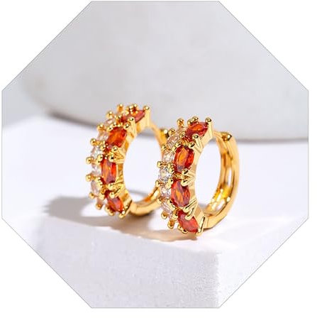 Hypoallergener modischer 925er Sterlingsilber-Ohrring für Damen, kleine Goldcreolen für Geschenke, Freundin, Mutter, Mutter, Geburtstagsgeschenk, leicht, bunt. Die Ohrringe mit Tropfen-Ohrstecker für