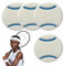 Tennisschläger -Stoßdämpfer, Vibrationsdämpfer für Tennisschläger | 4x Soft Silicon Stoßdämpfer für Squash -Schläger - Leichter Tennis Racke Dämpfer für Freunde, Familie, Kollegen