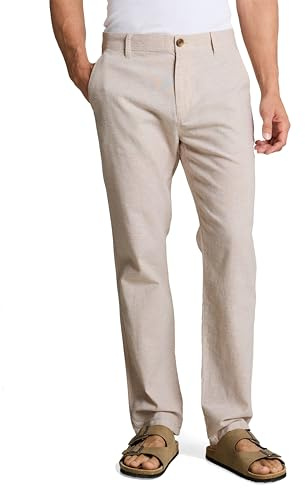 TOM TAILOR Chinohose mit Leinen-Anteil