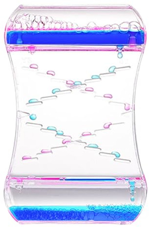 Minuteur de Mouvement Liquide – Sablier en Relaxant – Jouet sensoriel visuel pour, Bureau, Salle de Classe, Calme, école, Chambre à Coucher, Maison