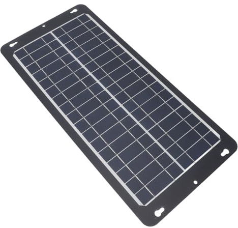 OVAQUIXI Kit de Panneau Solaire 30 W, Panneau de Charge Solaire Monocristallin Haute efficacité avec Double Port USB Type C DC et Contrôleur étanche, pour Système 12 V 24 V, Camping,