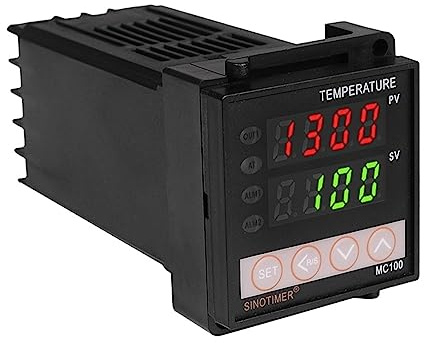 Termostato inteligente, Termopar Universal de salida analógica de 0-10V, termostato controlador de temperatura PID Digital de entrada PT100 for calor frío con alarma