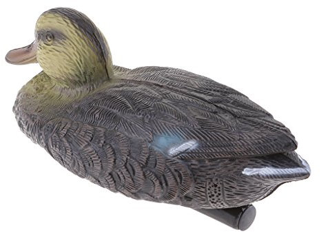 Sharplace Riesen Figur Dekoration Vogelscheuche schlauer Vogel, Stockente, 26x 11x 10cm