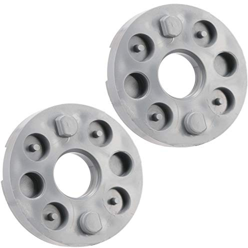 SPARES2GO Two Peg Blade Height Spacers for Qualcast MEH33 Lawnmower (Pack of 2)
