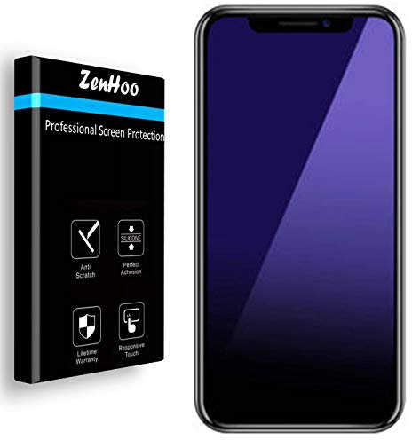 for iPhone 11, iPhone XR, Anti Blue Light [Eye Protection] Tempered Glass Screen Protector, ZenHoo