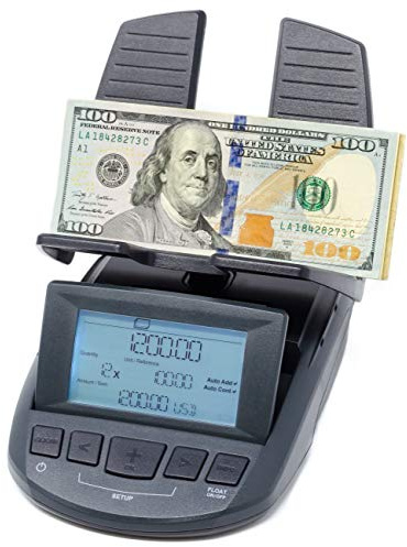 Ratiotec RS 2200 Professional Grade Money Counting Scale | Bill & Coin Counter