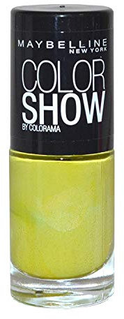 MAYBELLINE Color Show Laca De Uñas 754 Powgreen Blister 7 ml, Pow Green 1UN Unisex Adulto, Negro, Estándar