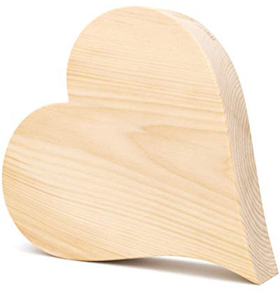 sagl.tirol holzmanufaktur Zirbenherz Naturbelassen (30 cm ohne Äste)