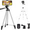 LINKCOOL 42 Phone Tripod Stand - Lightweight Travel Tripod for iPhone/Android Smartphones with Phone Holder & Bluetooth Remote