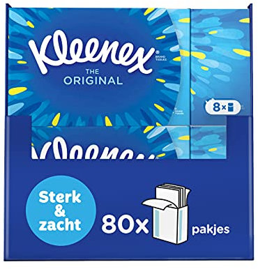 Kleenex The Original Taschentücher - 80 Taschentücher - Vorteilspack