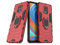 Funda para móvil Xiaomi Redmi Note 9 Pro/Redmi Note 9S/Redmi Note 9 Pro MAX Carcasa Magnética con Anillo Imán Híbrida Antigolpes Resistente Rígida Dura (Xiaomi Redmi Note 9 Pro/Note 9S, Rojo)