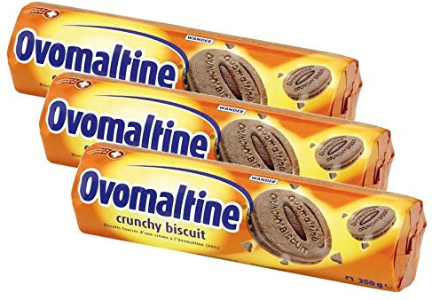 Ovomaltine Crunchy Biscuit, 3er Pack (3x250 g)
