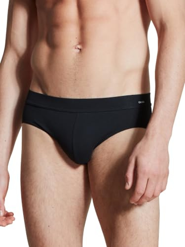CALIDA Cotton Code Slip Herren | Unterhose mit Komfortbund, weiche Baumwolle, elastisch und formstabil