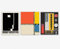 WallBUddy Abstract Bauhaus Posters 3 Rare German art School Prints (33cm x 48cm)