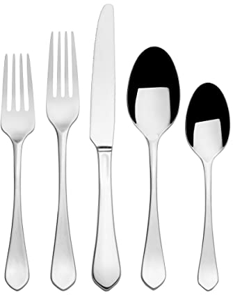 Mikasa Colson 18/10 20 Piece Stainless Steel Flatware Set, Service for 4