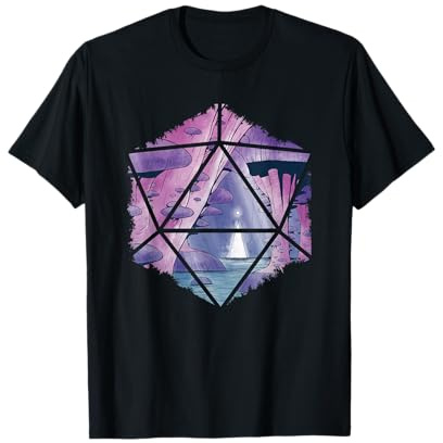 Games Brettspiele Würfel Pen and Paper T-Shirt