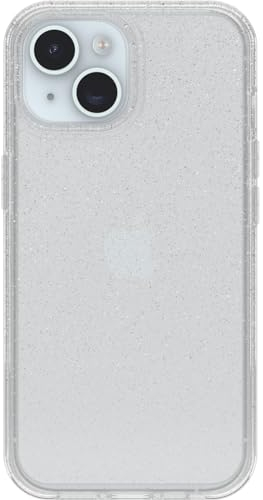 OtterBox Symmetry Clear Case for iPhone 16e, 15, 14, 13, Shockproof, Drop proof, Protective Thin Case, 3x Tested to Military Standard, Stardust