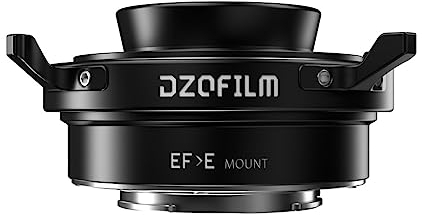 Octopus Adapter EF Mount Lens to Sony E Mount Camera (Black)