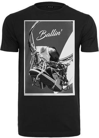Mister Tee Herren Ballin 3.0 Tee Black, M