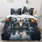 OPSREY Formula-Racing Racing Bettwäsche Atmungsaktiv Bettdeckenbezug Verschiedene Größen Contests Bettbezug Luxuriös Duvet Cover Set Reißverschluss Bed Linen Sets King（220x240cm）