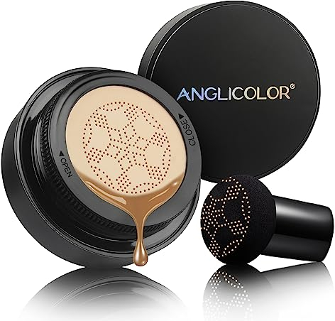 Anglicolor Foundation,Concealer Foundation,Matte Natural Full Coverage Foundation,Wasserfest und Lang Anhaltend,Für Alle Hauttypen Geeignet (#05 Sand, 15ML)