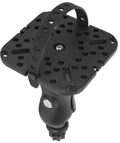 Fischfinder-Montagebasis, 360° Drehbare Kugelhalterung, Fischfinder-Halterung, Universelle Fischfinder-Halterung für Boot, Kanu, Kajak, Kompatibel mit Garmin GPSMAP für Striker