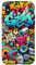 Hülle für iPhone X/XS Graffiti Street Colorful Art Urban Hip Hop oder Popping