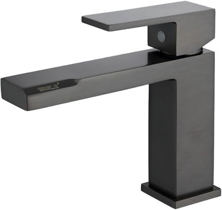 BELZ Robinet Salle Bain Mitigeur Lavabo Robinets de Lavabo Pour Salle de Bain Robinet Lave-mains à Levier Unique Eau Chaude et Froide