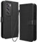 RonRon Cover oppo Reno 12 Pro 5G Libro, Flip Custodia Portafoglioin Pelle, Antiurto case per oppo Reno 12 Pro 5G, Nero