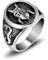Caiduoduo Persönlichkeit Titan Stahl Schmuck Vintage Käfer Insekt Herren Ring Persönlichkeit Ring