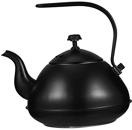 CRILSTYLEO 1Stk Topf Klappgriff für Teekessel Vintage Espressotassen Elektrische Kaffeemaschinen pfeifende Kaffeekanne Wasserkrug isoliert wasserkocher edelstahlpfanne Rostfreier Stahl Black
