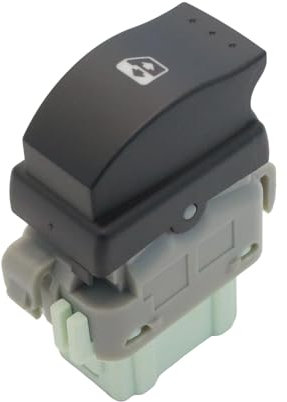 Bywindup Interruptor elevalunas eléctrico compatible con Renault Megane Laguna 2008-2016 Reemplazo para 8200108274 8200220510