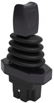 Joystick Marino, Mango de control eléctrico de doble sensor SMC105, curva 3 (misma dirección), varilla de empuje de un solo eje con punta de dedo(3.3V,Output 0.3-4.7V)