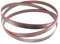1 pcs 3350x27x0.9mm Lames de scie à ruban en alliage for le travail du bois Pointe en carbure TCT for la coupe de bois dur parkside