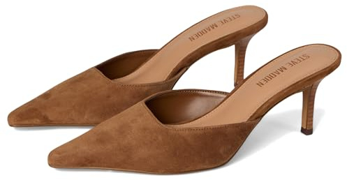 Steve Madden Women's Alexi Pump, Chesnut Suede, 6 UK