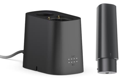 HOZO NeoBlade Turbo Dock, estación de carga rápida de doble bahía para NeoBlade y batería, intercambio y carga simultáneamente, incluye 1 base turbo + 1 paquete de batería, flujo de trabajo sin fin