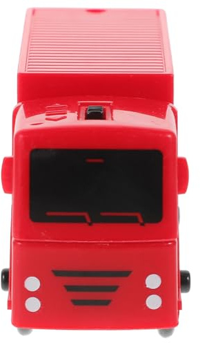 GARIOUANS Elektrospielzeug Zuglokomotive Rot Magnetisch Batterie Betrieben Lernspielzeug für Jungen und Mädchen Ab Jahren Kompakt Robust Geschenkidee für Geburtstag und Feiertage