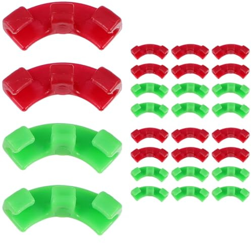 Abaodam 60 Stück Pflanzenbieger Kunststoff Pflanzenstützclips Pflanztrainer Klemmen für Tomaten Gemüse Pflanzenschutz Gartenhilfe