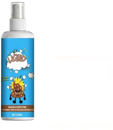 Scherzspray für Kackhaufen – 100 ml, sicher in der Tasche, lustiger Geruch nach Haufen – unangenehmer Geruch, geeignet für Erwachsene, Kinder, Jugendliche, Freunde, Partys, Versammlungen