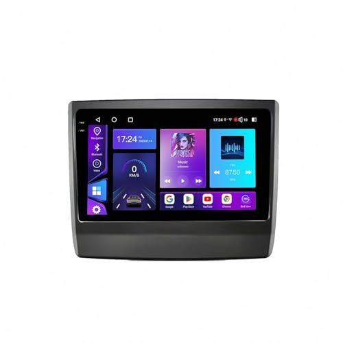 Pkw-Navi für lsuzu D-MAX 3 RG 2019-2023 GPS Navi, Autoradio Navi mit Farbdisplay, Vorinstallierten Eu Karten, Fahrzeugspezifischem Routing, mit, 4 Kern 1G+16G