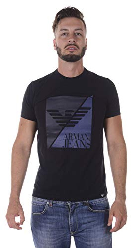Armani Jeans Men's T-Shirt, Blue, XXL