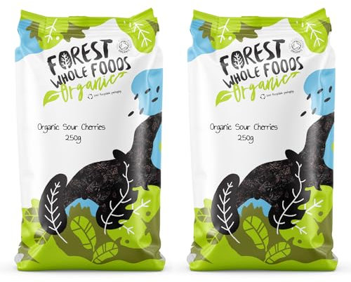 Forest Whole Foods Organic Dried Sour Cherries (500g)